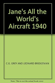 Hardcover Jane's All the World's Aircraft 1940 Book