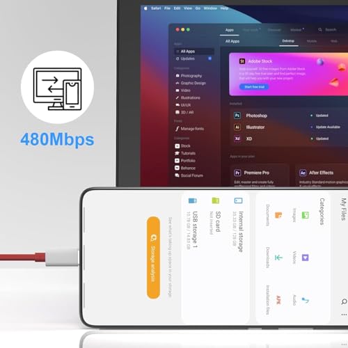 Image of One-Plus Original Fast USB to Type C SuperVooc /Dash Fast Charging Charger Cable Compatible with Oneplus 12 /12r /11 /11r /10r,10t,10,10 pro,9 Pro,8,8T,7t,7t Pro,6,Nord,4,3,2,2t,Ce2 Lite,Ce3 lite