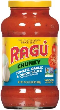 Ragu Tomato Garlic and Onion Pasta Sauce (Pack of 1-680 gm)