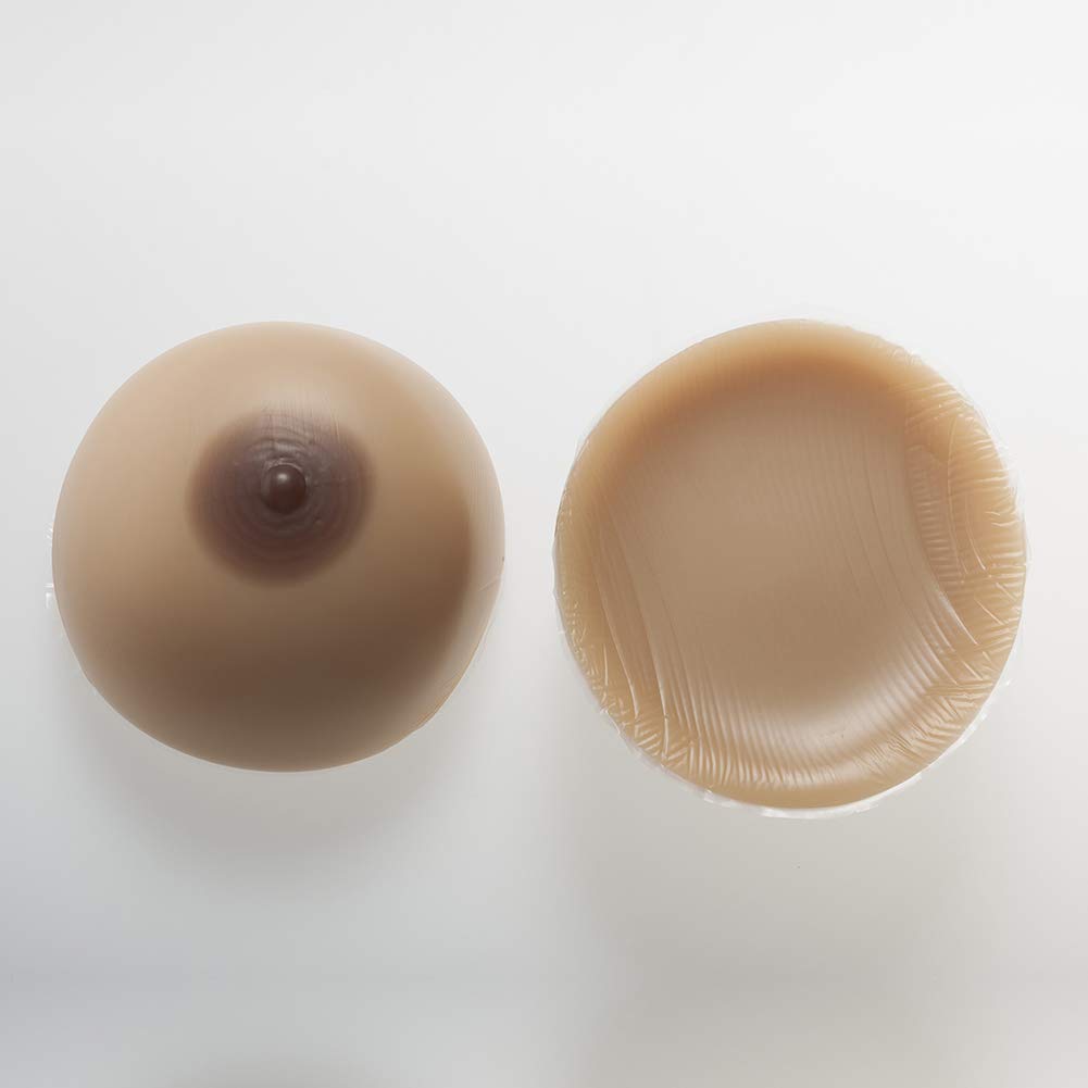 XSWL Forma del Seno in Silicone - Coppia, Seno protesico Rotondo per Crossdresser Protesi per Mastectomia Transgender Cosplay