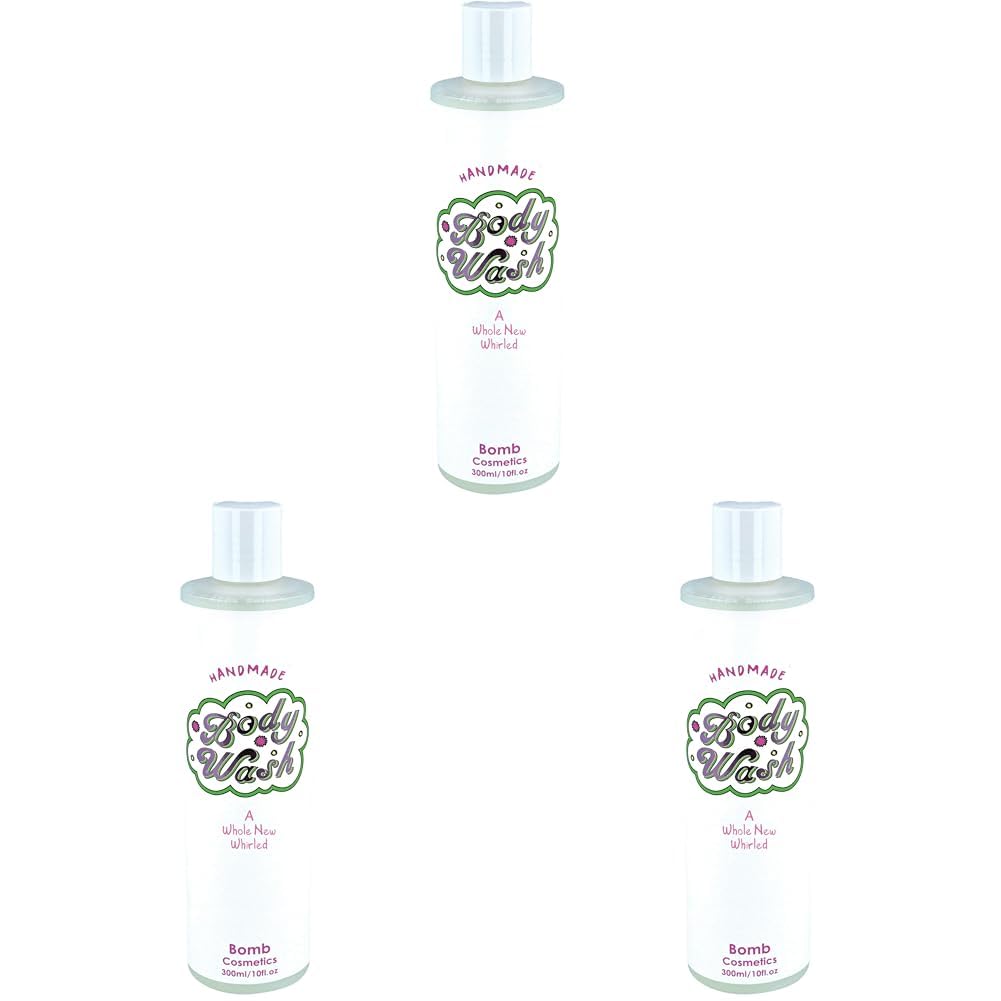 Bomb Cosmetics A Whole New Whirled Duş Jeli 300ml (3 paketi)