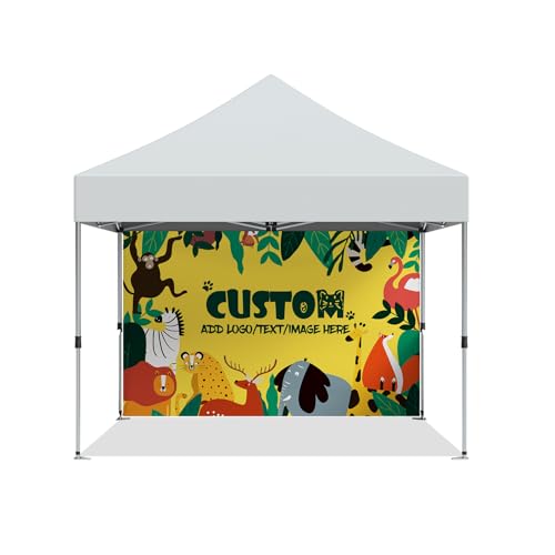 Custom Canopy Tent 10x10 with Logo Personalized Outdoor pop...