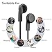 GreenMingle 2 Pack Earphones, In-Ear Headphones Wired Earbuds Headset With Microphone, Compatible with Phone Pad Samsung Huawei iPod MP3 Players Smartphones and Laptops GreenMingle 2 Pack Earphones, In-Ear Headphones Wired Earbuds Headset With Microphone, Compatible with Phone Pad Samsung Huawei iPod MP3 Players Smartphones and Laptops