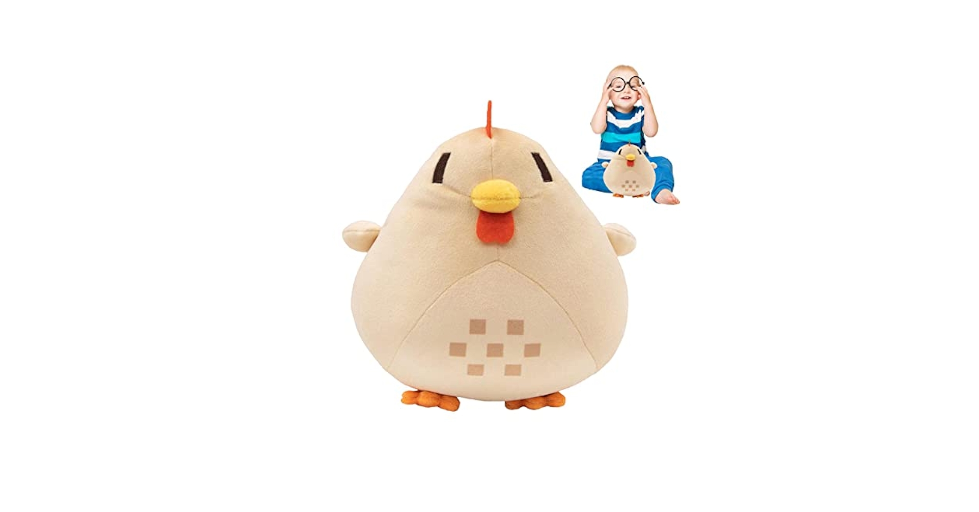 Amazon.co.jp: チキンピロー ぬいぐるみ スターデューバレー