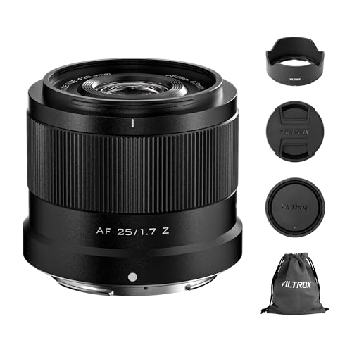 VILTROX AF 25mm F1.7 Air APS-C Lens for Sony E-Mount Street Prime