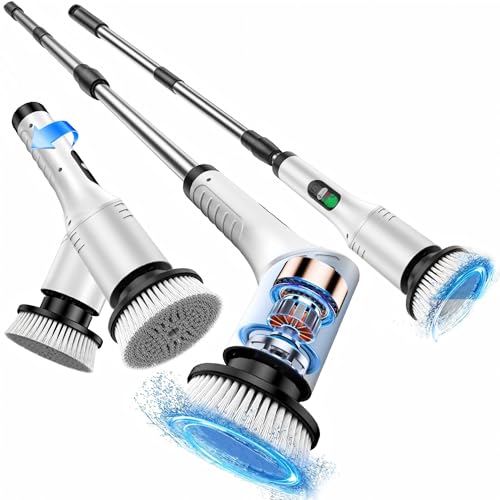 Brosse à récurer électrique design ergonomique et finitions durables - 2