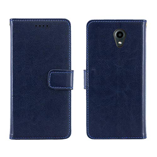 Classic Series 手帳ケース 京セラ KYOCERA DIGNO BX  用 手帳型 ケース  マグネット式 ストラップ付き スタンド機能 スマホケース 横開き PU革 カード入れ 財布型カバー Kyocera dignoBX 典雅 紺青