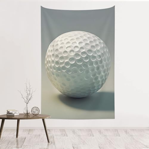 Tapisserie murale balle de golf : créez un coin sport élégant dans votre salon