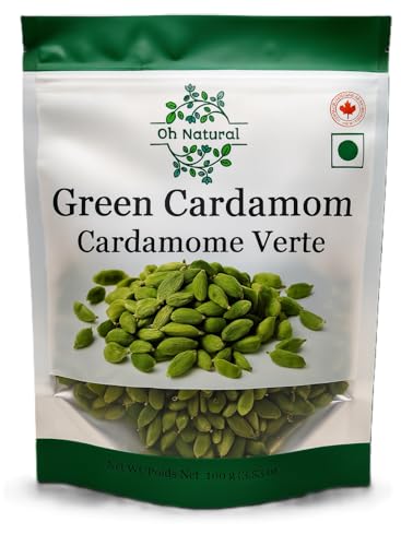 Organic N Natural - Proudly Canadian | Green Cardamom | 100g | Halal