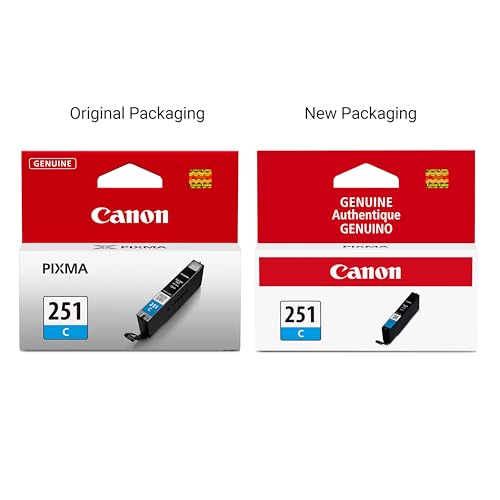 Canon CLI-251 Genuine Cyan Ink Tank, Compatible with MG6320, IP7220 & MG5420, MX922, MG5520, MG6420, MG7120, iX6820, iP8720, MG7520, MG6620, and MG5620 Printers - image 4