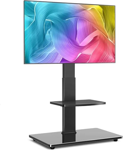 Rfiver Floor TV Stand with Mount for 32-70 inch TVs