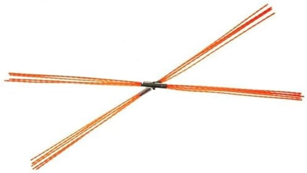 Chimney Sweep Power Sweeping Brush Set Flexible Spare Bristles, Head Reinforced Nylon Replacement Brush, With Bristles