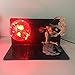Produktbild QINGQING LED-Nachtlichter One Piece Luffy Action-Figur-Lampen-Spielzeug Badezimmer-Dekor