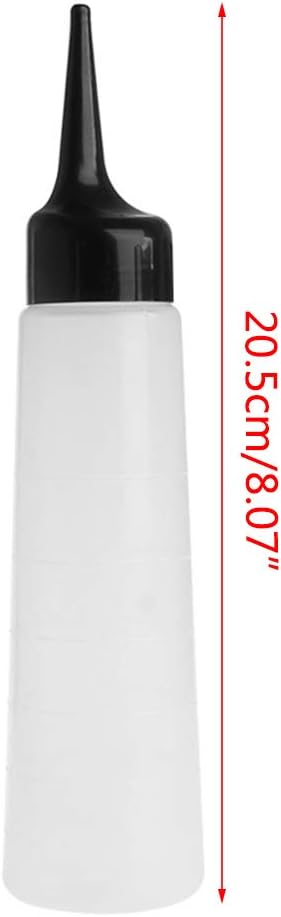 150ml Clear Applicator Bottle with Scale Long Nozzle Pet Shampoo Dispenser Hair Color Applicator for Home Hair Salon Dog Toys for Aggressive Chewers Large Breed Large Breed for Dogs Small Dogs