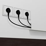 EDO Kanał Kablowy PVC 100×60 mm Biały 2 m – Listwa Maskująca z Pokrywą Zatrzaskową – Korytko Kablowe Natynkowe – Osłona Przewodów na Ścianę do Domu, Biura, TV, RTV, Komputera