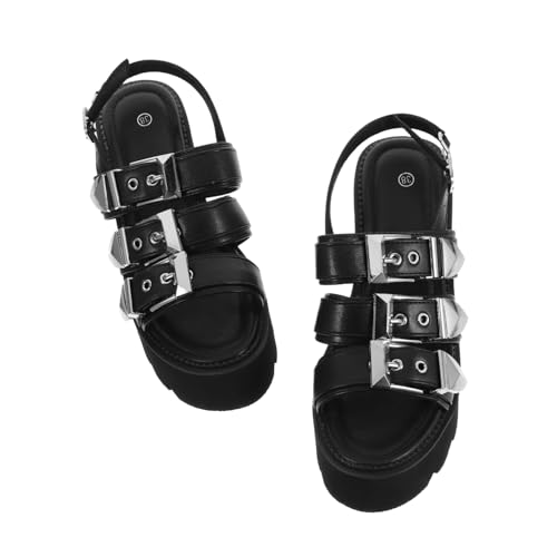 Sandales antidérapantes pour femmes à plateforme avec semelle confort anti-fatigue