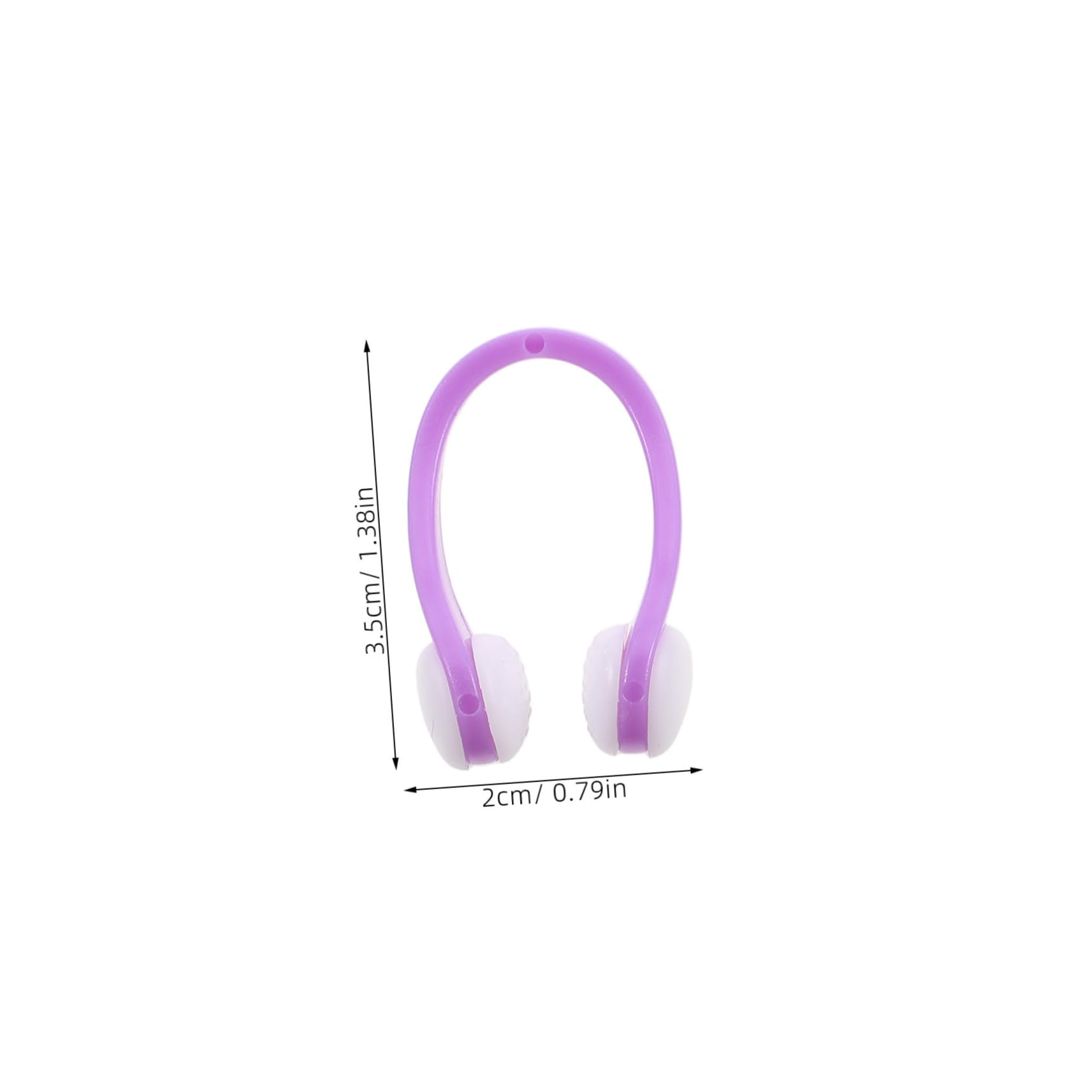 BRIGHTFUFU Swimming Nose Clip Silicone Anti- Comfortable for Adults Kids Durable Construction