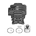 Durable 40mm Chainsaw Cylinder Piston Kit, Replacement Accessory for MS201 MS201T 1145 020 1200, Cylinder Piston Assembly