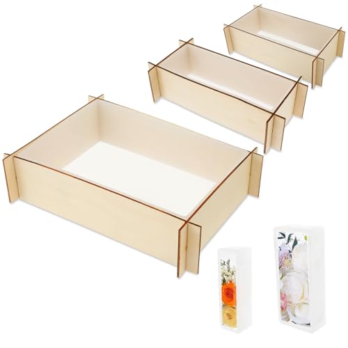Catálogo para Comprar On-line Moldeado y fundición para comprar online. 46 5 moldes de resina de silicona grandes, rectangulares de resina epoxi con soporte, moldes de resina epoxi suaves, moldes de fundición de resina multifuncionales para velas de...