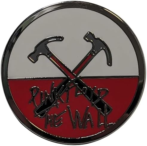 Pink Floyd The Wall Hammers Logo Official Pin Badge image 3