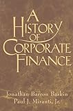 A History of Corporate Finance