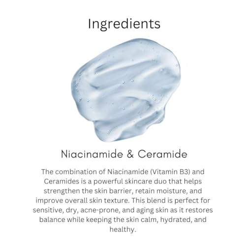 Image of Khadi Niacinamide & Ceramide Face Wash 200ml | Deep Cleansing for Glowing Skin | Oil Control, Acne Care & Pore Minimizer | SLS & Paraben Free | All Skin Types | Face Wash for Men & Women