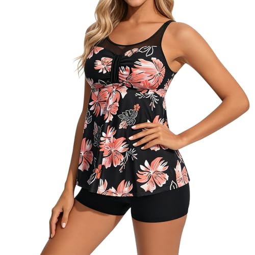 Maillot de bain pour femmes grand débardeur oversize et slip de bain ensemble tankini