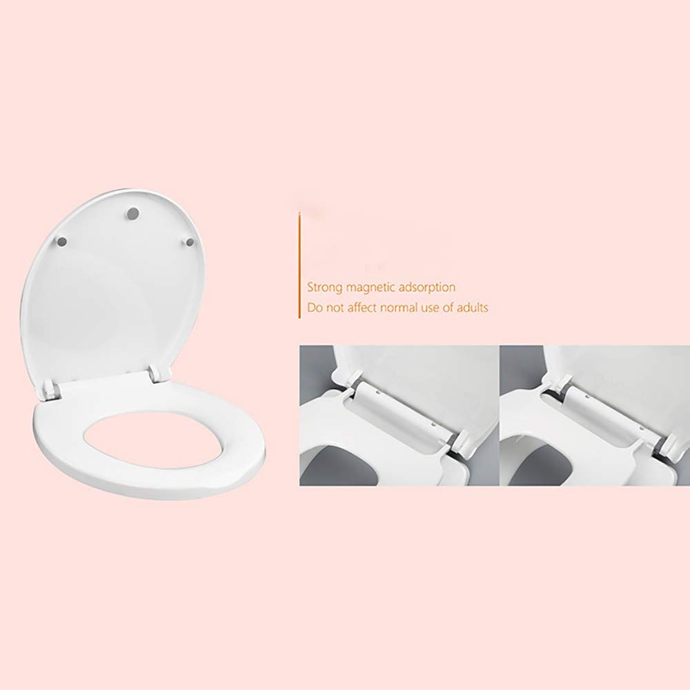 Asientos para Inodoro,Tapa para WC, Tapa de Inodoro, Asiento para niños,Tapa Asientos para Inodoro Familiar con Asiento Reductor Infantil y Cierre Suave,función Easy-Clean