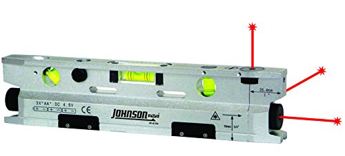 Johnson 406184 Level & Tool 40-6184 Magnetic Torpedo Laser Level thumb #2