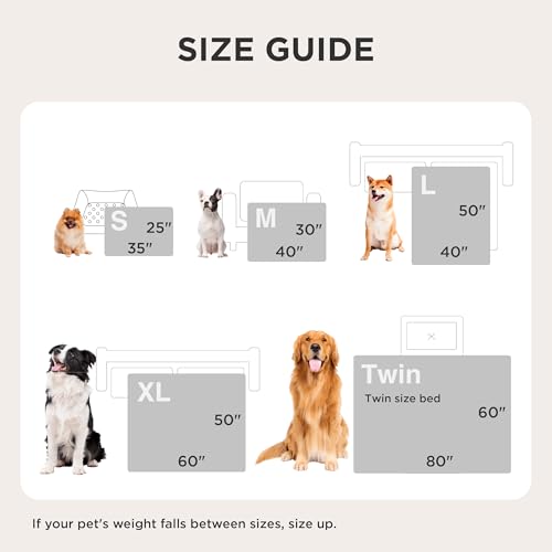 Bedsure Dog Blankets for Large Dogs Washable - Fluffy Fuzzy Cat Puppy Blanket for Couch with Premium 300GSM Coral Fleece Soft for Pet Kitten Doggy, White, 50x60IN by Bedsure - Image 5
