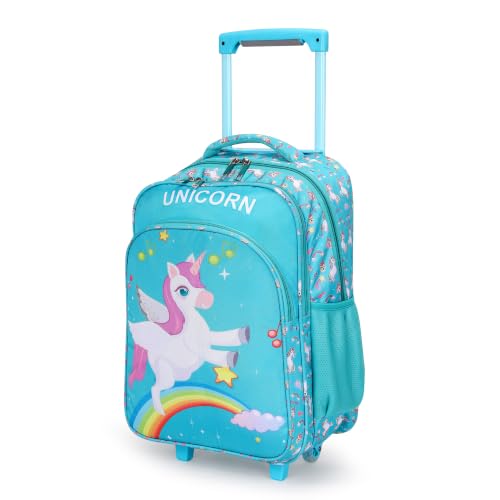 Image of NOVEX Original Kids School Bag with 2 Wheels & Trolley Handle For Easy Travel