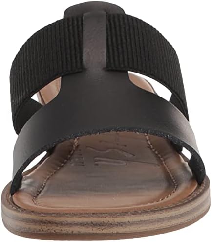 Blowfish Malibu womens Bucketlist Flat Sandal, Black Dyecut, 7.5 US | Image 1