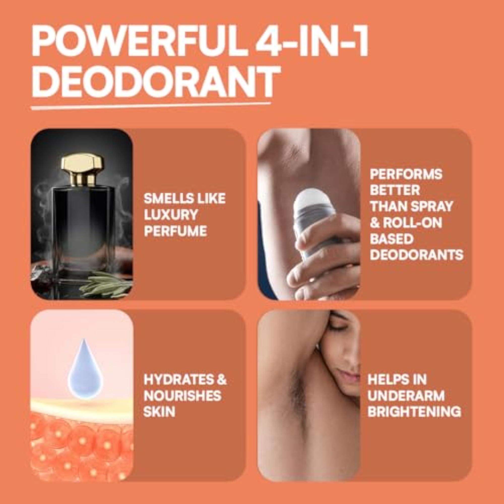 Men's Dopenight Deodorant Cream for Whole Body & Underarms