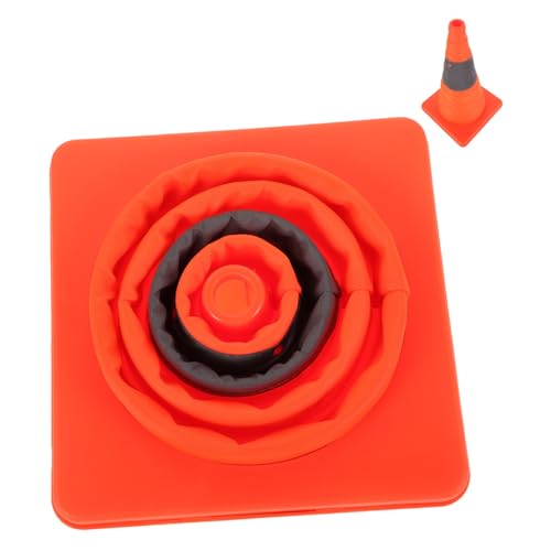 Alipis Coni Sicurezza Pieghevoli Riflettenti per Controllo Coni Arancioni Impermeabili e Resistenti per Situazioni e Attività Stradali