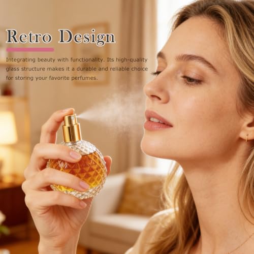 Botella Atómico de Perfume de Vidrio Recargable 100 ml miniatura 7