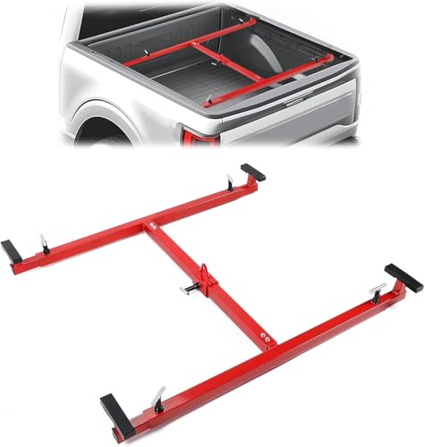 Elementool Truck Bed Lifter Box Lift for Lift Truck Beds Universal Adjustable Red Steel Powder Coated 800LB Capacity