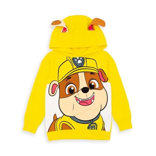 Paw Patrol Sudadera Capucha niños Chase Marshall Skye Everest OR Rubble Sweater 5-6 años