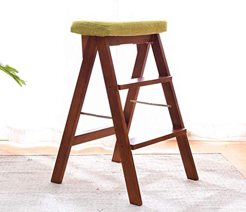 Taburete de escalera plegable DASHADAO de esponja con función de silla de comedor para hogar 7