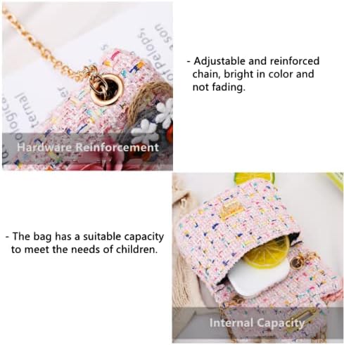 Little Girl Shoulder Bag Girls Handbags Portable Mini Purse Messenger Bag 1-5 Years Old Mini Flip Bag