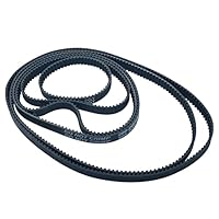 Fajoeda GT2 Gürtel Closed Loop 6mm 3D Drucker Zahnriemen GT2-6mm geschlossener Schlaufe aus Gummi 110mm 158mm 200mm 200mm 280mm 300mm -6pcs