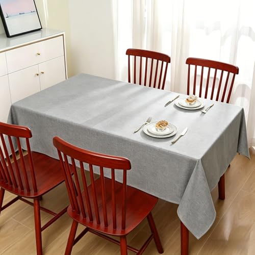 �e�[�u���N���X �r�j�[�� 65 x 120 cm �h���h������~�ϋv���l���ƒ�p�������e�u�J�o��i���k��������ȒP�ƒ�p�p�B�_�C�j���O, ���C�g�O���[