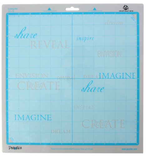 Pazzles Inspiration 12-Inch by 12-Inch Cutting Mat, 2 Pack