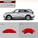 AOOA Red Caliper Covers Aluminum Brake Caliper Covers Compatible with 2017-2020 Acura MDX- Car Modification,Durable Protective Styling (Set of 4)