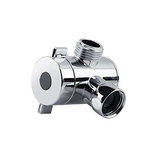 Válvula de desviador de chuveiro, torneira Delta de resistência à corrosão, para banheiro doméstico, bidê, chuveiro de mão