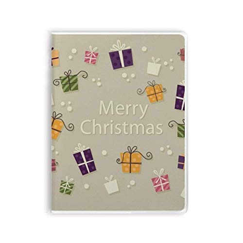 Carnet de notes de Noël avec couverture en gomme souple pour organiser vos fêtes