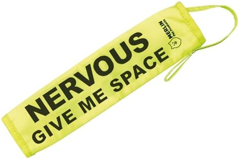Zuo Bao Hundeleinen-Hülle 'A Little Scared' – Signalband Für ängstliche Hunde, Polyester, 22 X 6 Cm