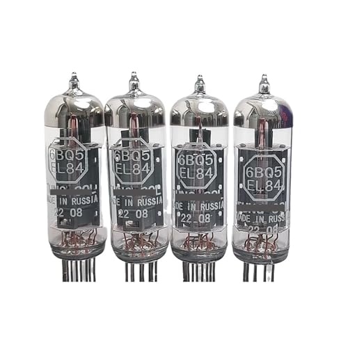 EL84 Tube Replaces EL84 6BQ5 7189 6N14N Precision Amplifier(4pcs Matched Quad)