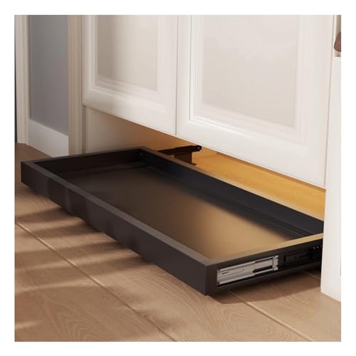 GTHTUHFD Zapatero Extraíble. Estante Retráctil para Entrada Y Armario. Solución para Ahorrar Espacio En El Almacenamiento De Zapatos.,Black-61x30cm