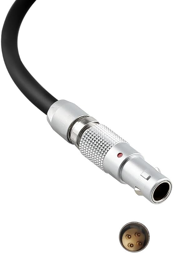 Alvin's Cables Teradek RT Latitude MDR Run Stop Cable for ARRI Alexa LF| Mini LF| Alexa 35| Alexa SXT Camera, for Sony Venice 2, 4 Pin to RS 3 Pin Control Cable, 60CM| 23.6inches
