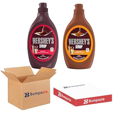Bumpazie HERSHEY'S Chocolate & Caramel Syrup Bundle Pack Cover